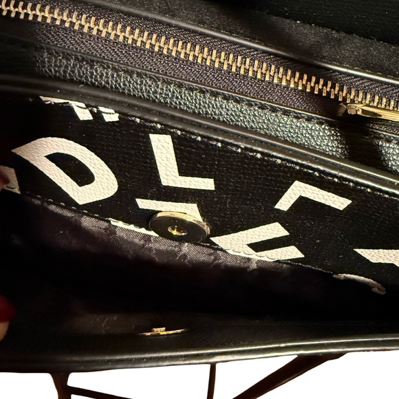 Karl Lagerfeld Paris NWT Multicolored Maybelle Graphic Logo Patch Satchel (P216) - Picture 10 of 14